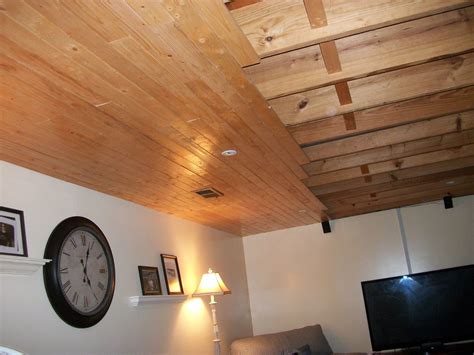 drop ceiling wood planks|wood ceiling planks lowe's.